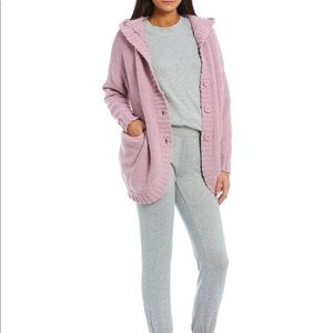 Ugg ligth blue Franca Hooded Knit Cardigan in light blue size M / L